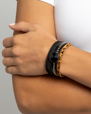 Fair LEATHER Black Bracelet