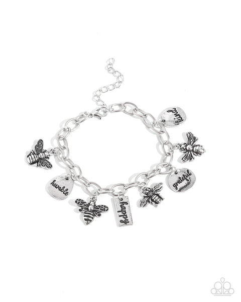 Compassionate Charm Silver Bracelet