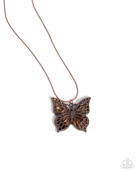 Magical Metamorphosis - Copper Necklace