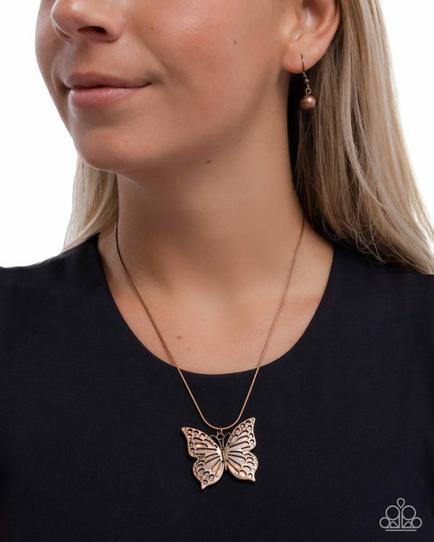 Magical Metamorphosis - Copper Necklace