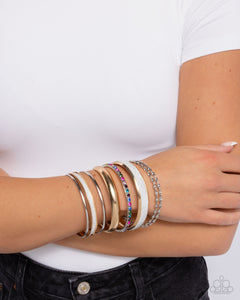 Smoldering Stack Bracelets