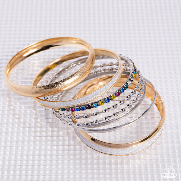 Smoldering Stack Bracelets