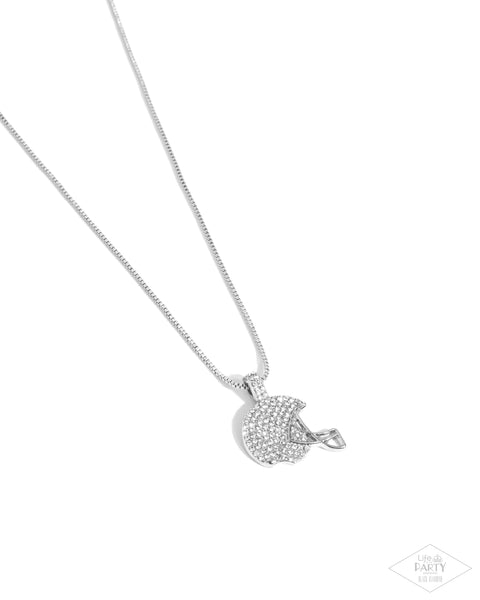 Touchdown Twinkle White Necklace