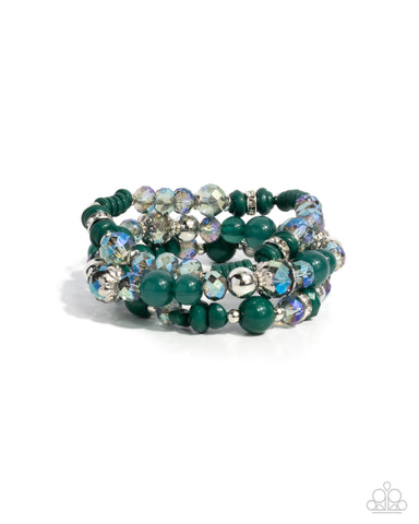 Complimentary Chic Green Bracelet