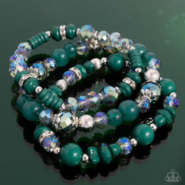 Complimentary Chic Green Bracelet