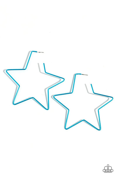 Starstruck Secret - Blue Earrings