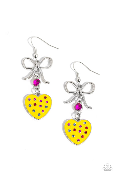 BOW Away Zone - Yellow Earrings