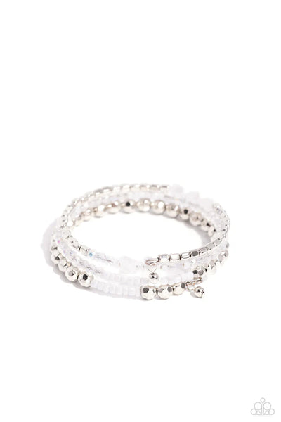 Boundless Behavior White Bracelet