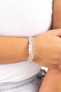 Boundless Behavior White Bracelet