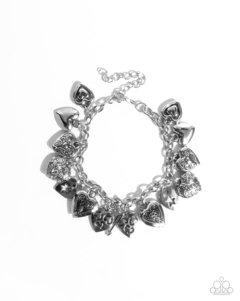 Charming Change Silver Bracelet