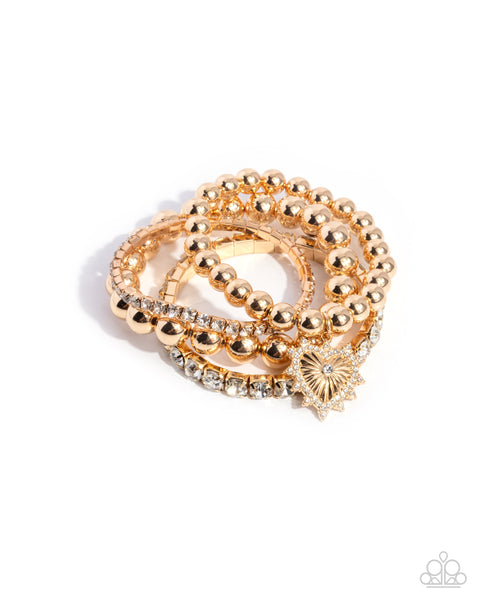 Excessive Elegance Gold Bracelet