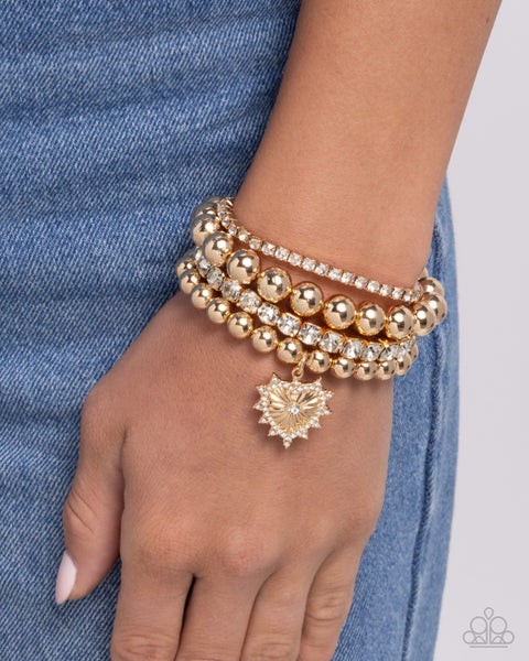 Excessive Elegance Gold Bracelet