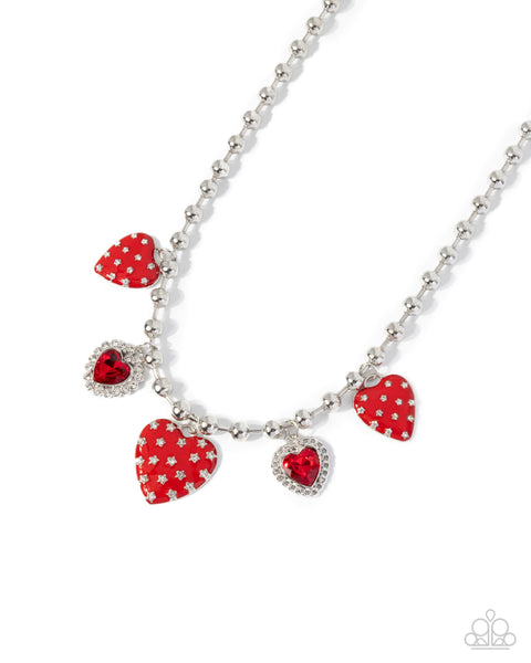 Mutual Affection Red Necklace