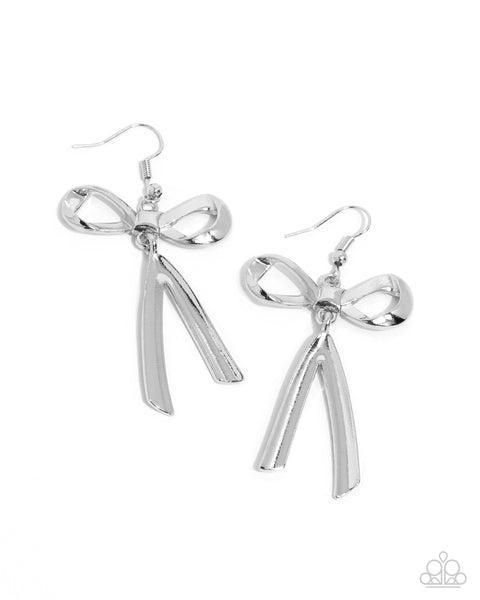 Dapper Delivery Silver Earrings