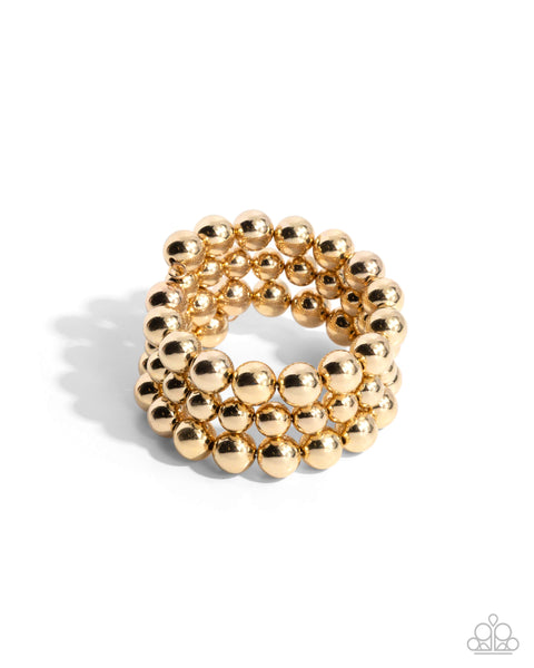 Refreshing Raindrops Gold Bracelet