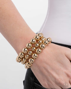 Refreshing Raindrops Gold Bracelet