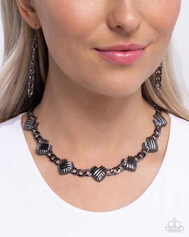 Mingling Medley Black Necklace