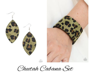 Cheetah Cabana Set