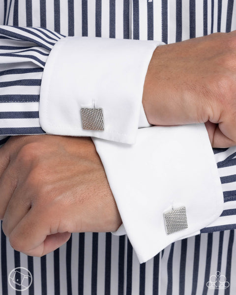 Shimmery Strength Cuff Links