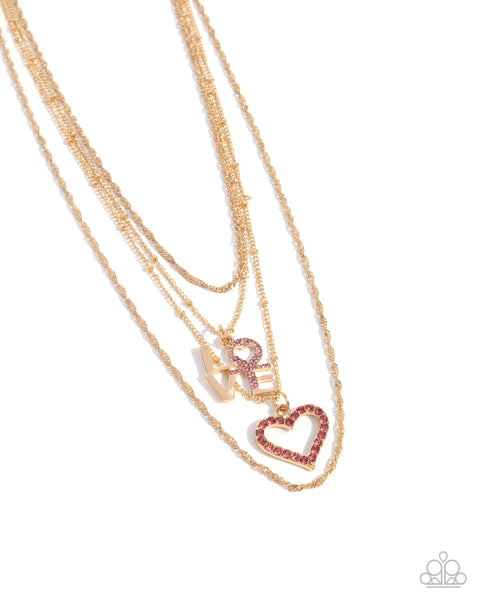 Courting Caliber Gold Necklace