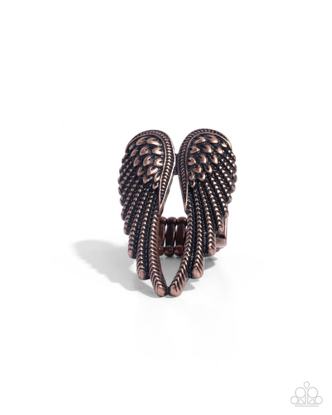 Angelic Actress Copper Ring