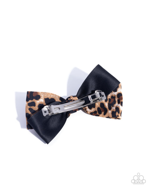 Chasing Cheetah Brown Hair Clip