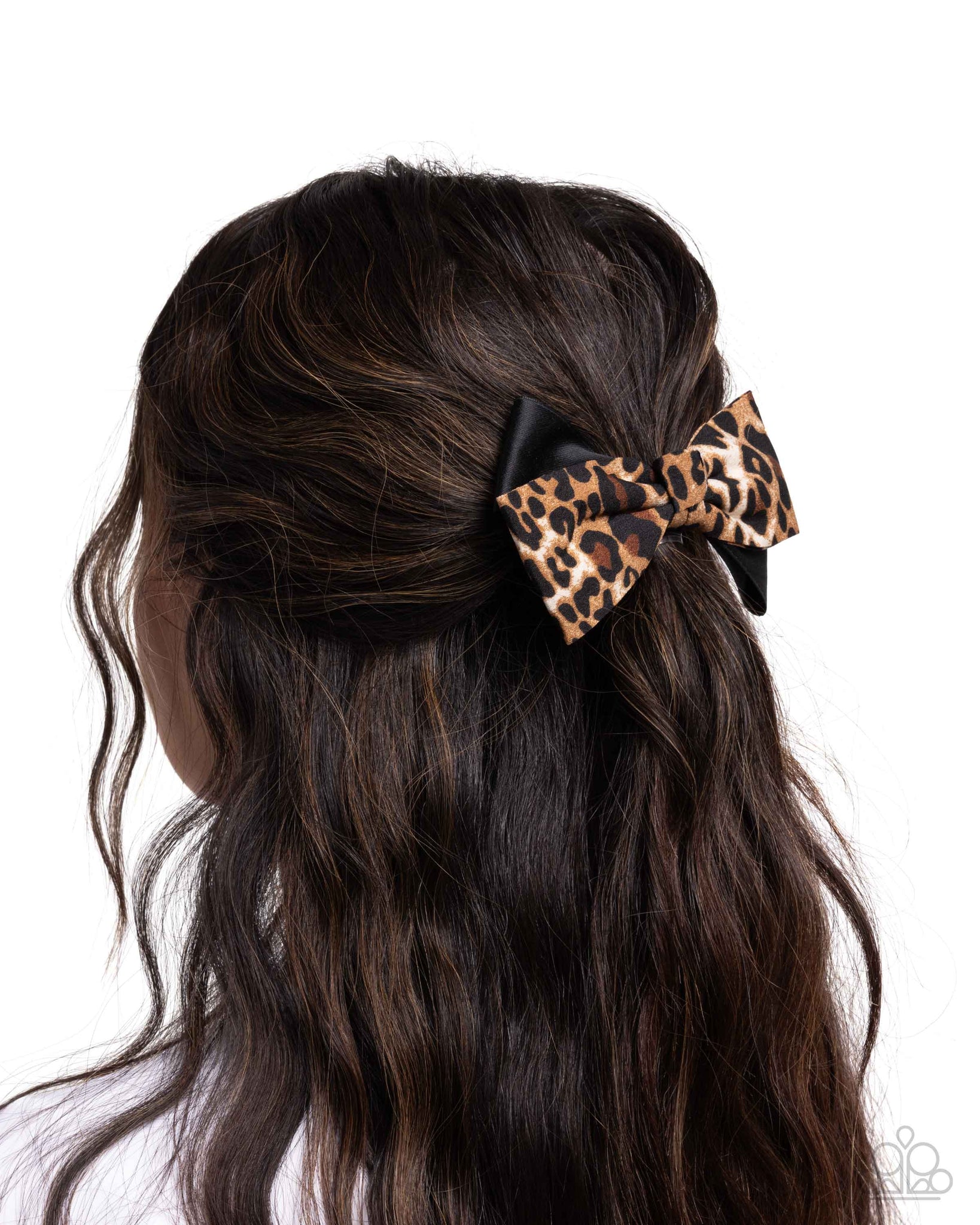 Chasing Cheetah Brown Hair Clip
