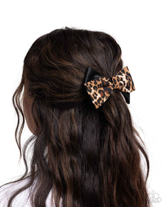 Chasing Cheetah Brown Hair Clip