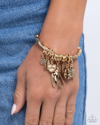 Wild and Scenic Gold Bracelet