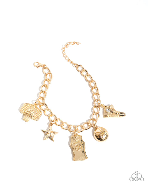 Jersey Journey Gold Bracelet