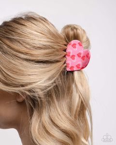 Courting Clip Pink Hair Clip