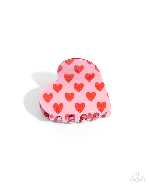 Courting Clip Red Hair Clip