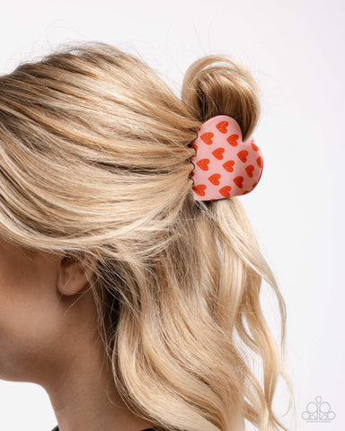 Courting Clip Red Hair Clip
