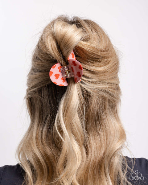 Courting Clip Red Hair Clip