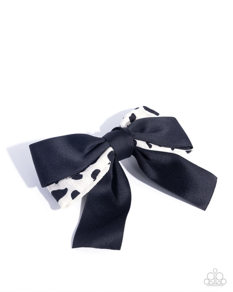 Cow Chic Hair Bow