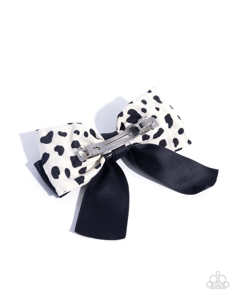 Cow Chic Hair Bow