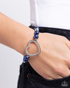 My Love, My Life Blue Bracelet