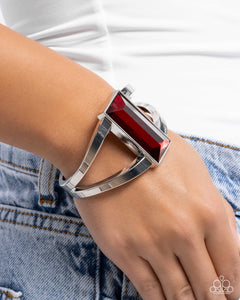 Pick-Me-Up Pizzazz Red Bracelet