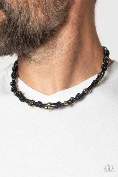 Braided Brawl - Multi Urban Necklace