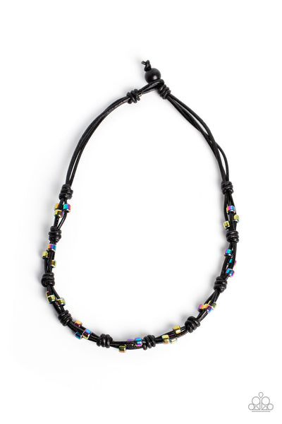 Braided Brawl - Multi Urban Necklace