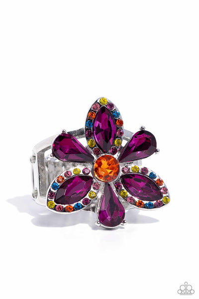 Blazing Blooms Multi Ring