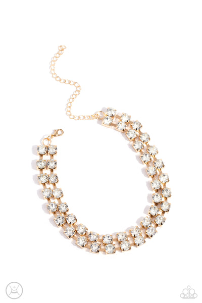 Glistening Gallery - Gold Necklace