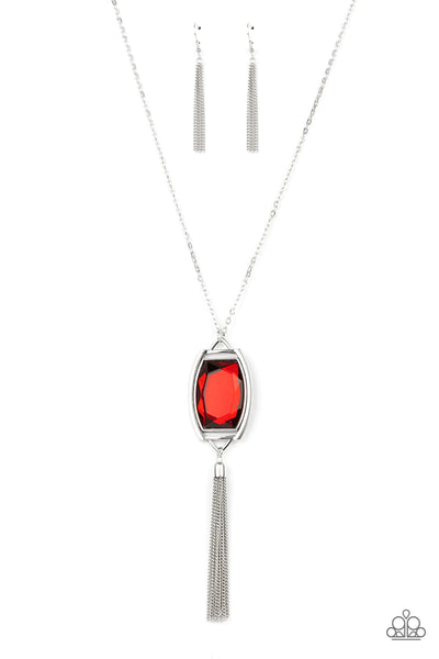 Timeless Talisman - Red Necklace