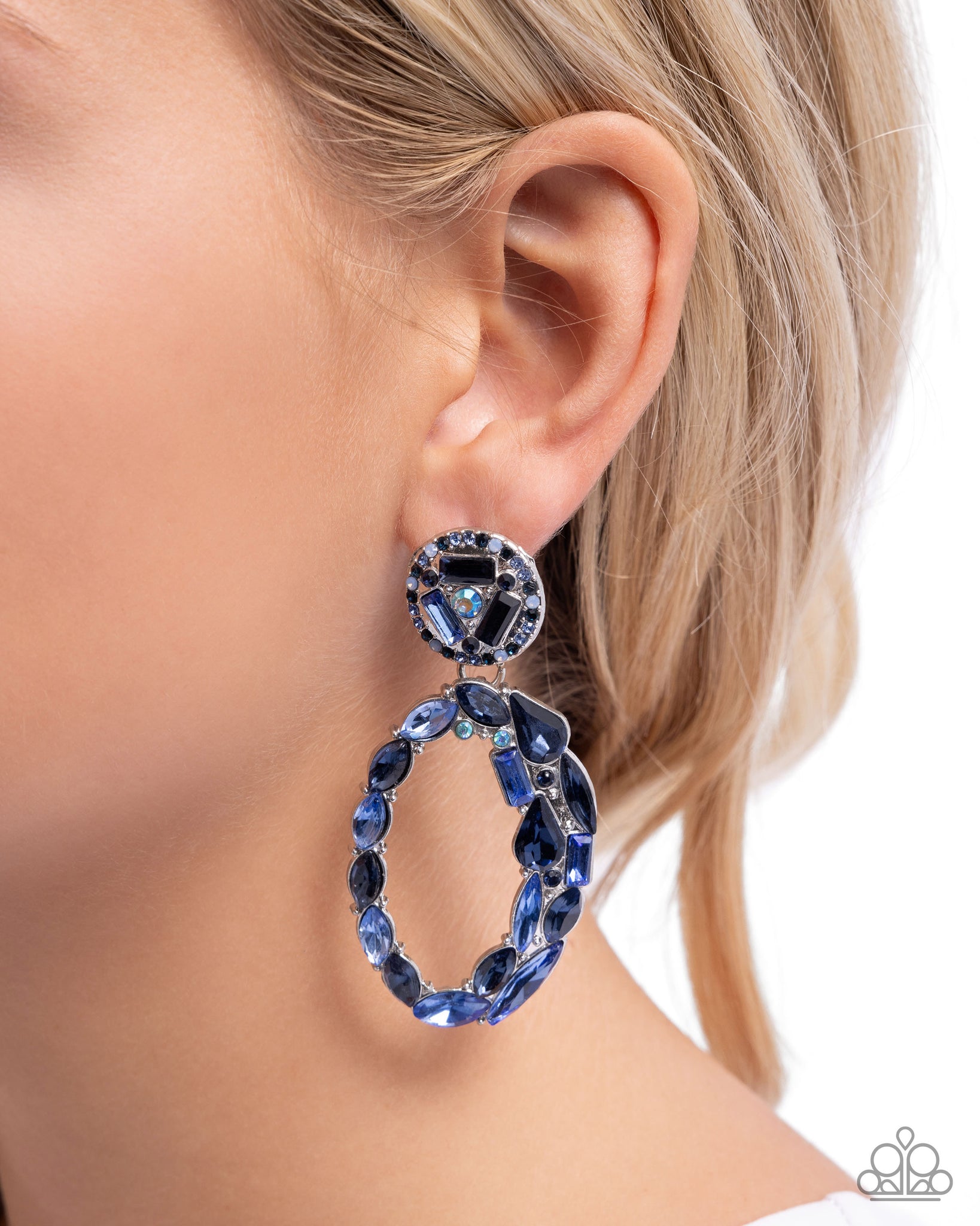 Eclectic Elevation Blue Earring