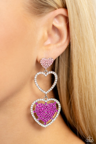 Couples Celebration - Pink Earrings