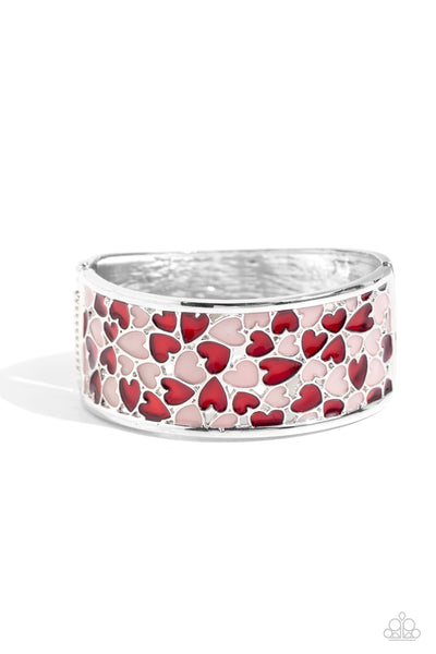 Penchant for Patterns - Red Bracelet