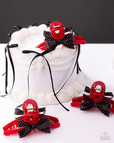 Vaudeville Value Red Hair Clip