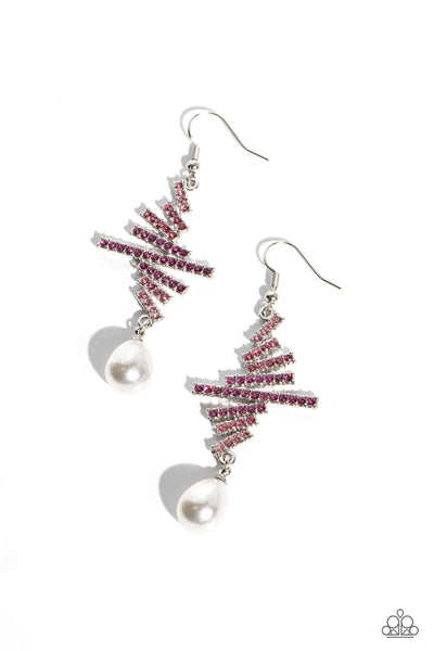 Timeless Tapestry - Pink Earrings