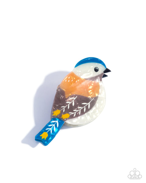 Nightingale Nature Blue Hairclip