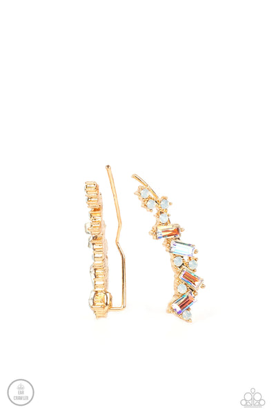 Stay Magical Gold Ear Crawler Earrings